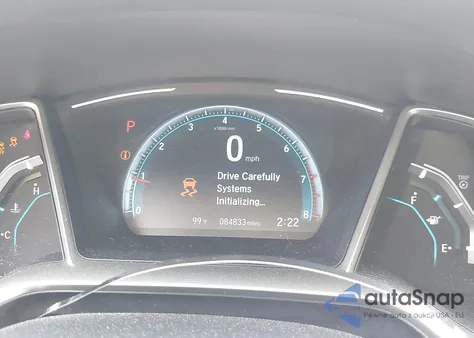 2017 Honda Civic Ex z USA, uszkodzony, nr VIN 19XFC2F71HE201846